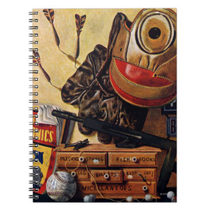 Caderno Espiral Ainda vida de brinquedos dos meninos