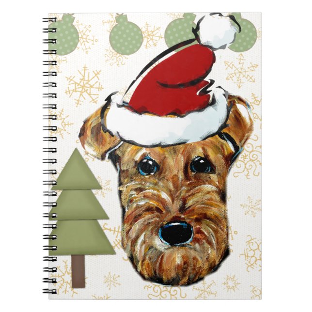 CADERNO ESPIRAL AIREDALE TERRIER (Frente)