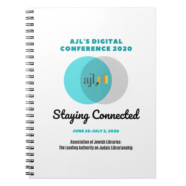 Caderno Espiral AJL 2020 Digital Conference Notebook (Frente)