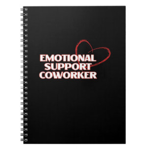 Caderno Espiral Ajuda Emocional Clássica do Colega de Trabalho - B