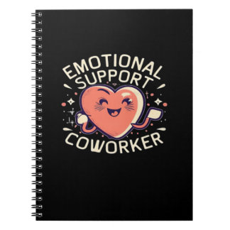Caderno Espiral Ajuda emocional Colega Funny Sloth e Cotação