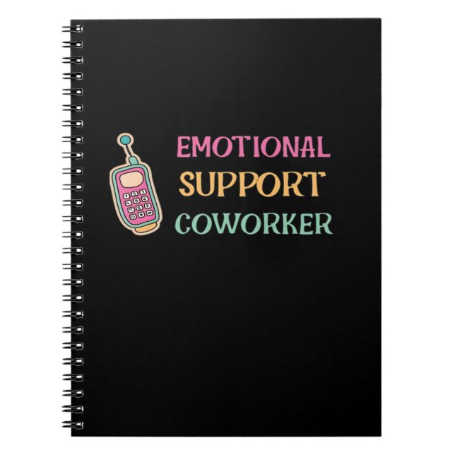 Caderno Espiral Ajuda Emocional Coworker Basic (Frente)