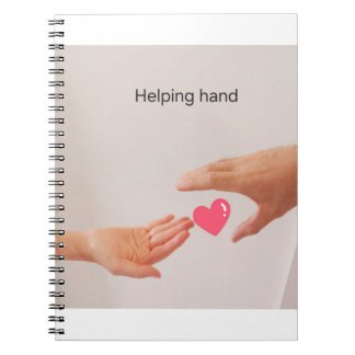 Caderno Espiral Ajudando o notebook manual