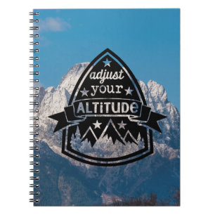 Caderno Espiral Ajuste a sua altitude