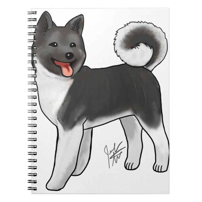 Caderno Espiral Akita (Frente)