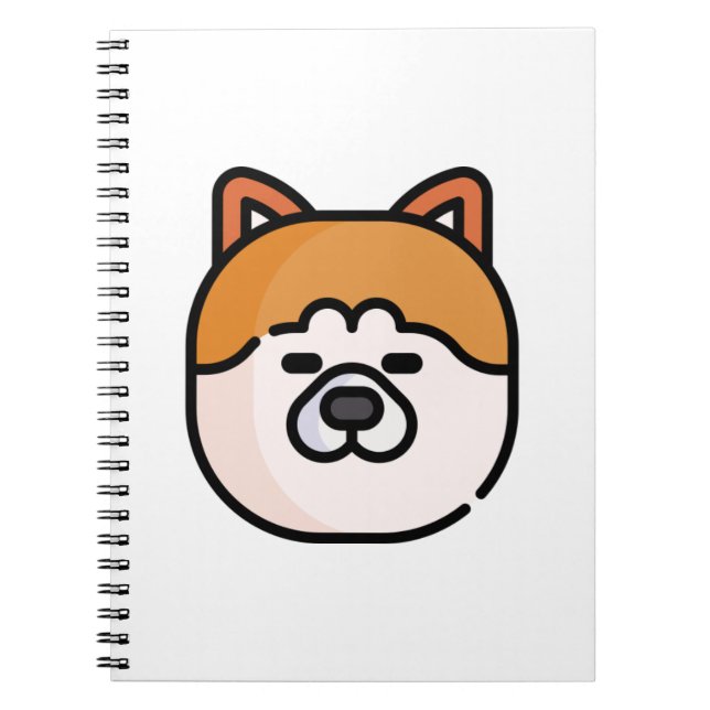Caderno Espiral Akita (Frente)