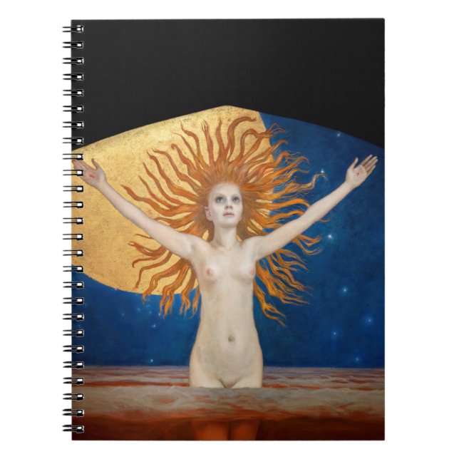 Caderno Espiral Akseli Gallen-Kallela - Ad Astra (Frente)