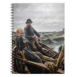 Caderno Espiral Albert Edelsense - No Mar