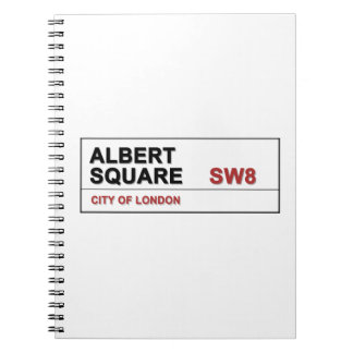 Caderno Espiral Albert Square London Inglaterra