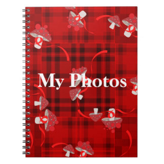 Caderno Espiral Álbum de Notebook de Fotografia Espiral
