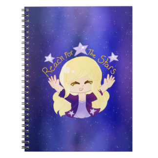 Caderno Espiral Alcance O Notebook Stars