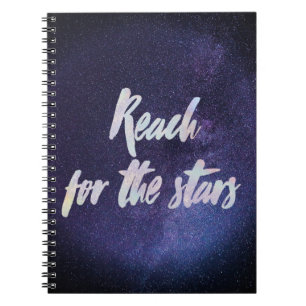 Caderno Espiral Alcance para as Estrelas