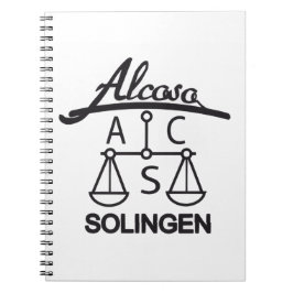 Caderno Espiral Alcoso alemão da Segunda Guerra Mundial