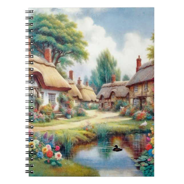 Caderno Espiral Aldeia (Frente)