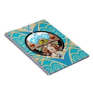 Caderno Espiral Aldeia de Tiki