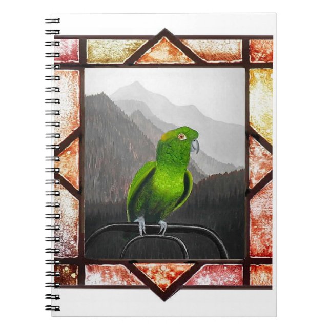 Caderno Espiral Aldo My Amazon Parrot (Frente)