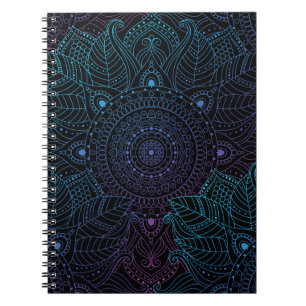 Caderno Espiral Alegria Árabe: Magia Mandala Oriental