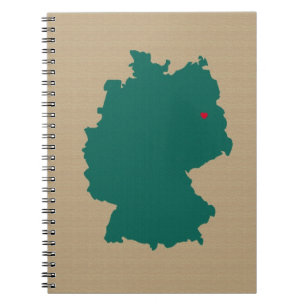 Caderno Espiral Alemanha