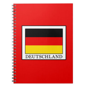 Caderno Espiral Alemanha