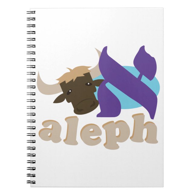Caderno Espiral Aleph (Frente)