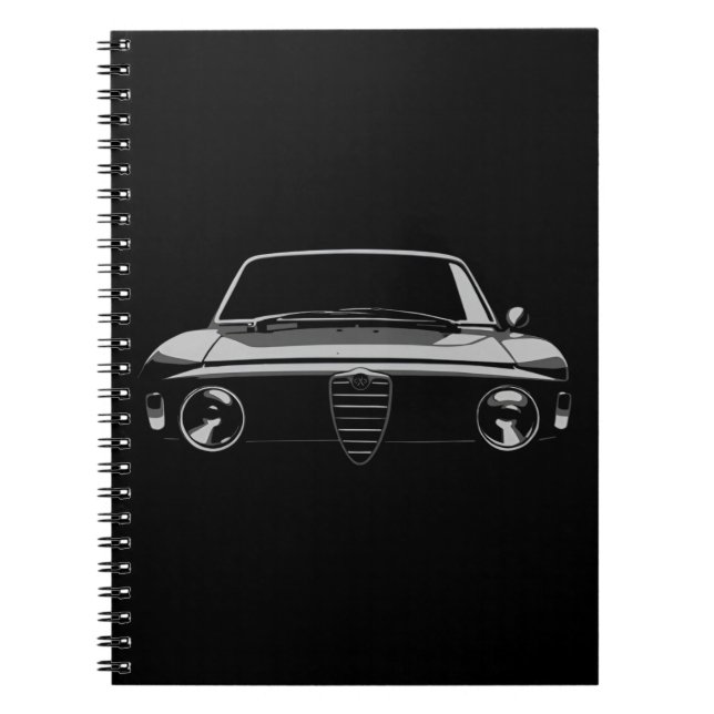 Caderno Espiral Alfa Romeo Giulia Sprint GTA (Frente)