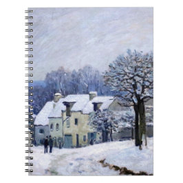 Caderno Espiral Alfred Sisley - Coloque Chenil em Marly, Efeito da