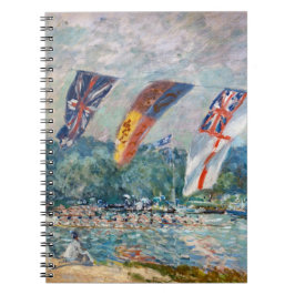 Caderno Espiral Alfred Sisley - Regatta em Molesey