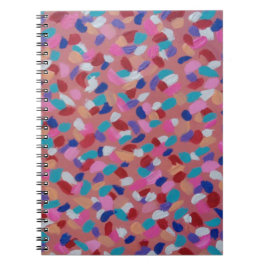 Caderno Espiral Algodão Cor-Rosa