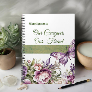 Caderno Espiral Algodão Roxo