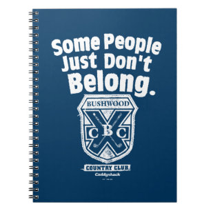 Caderno Espiral Algumas Pessoas simplesmente não pertencem Caddy