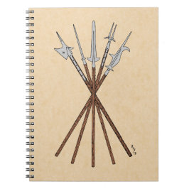 Caderno Espiral Alguns Poléreis do Século 16