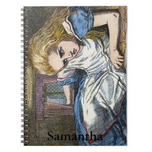 CADERNO ESPIRAL ALICE IN WONDERLAND
