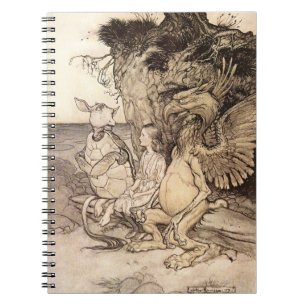 Caderno Espiral Alice No País Das Maravilhas