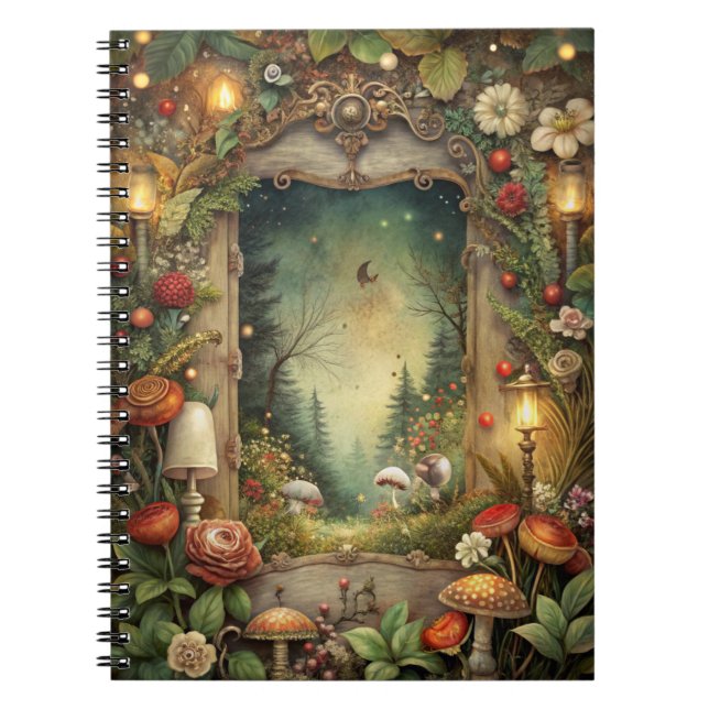 Caderno Espiral Alice no País das Maravilhas (Frente)