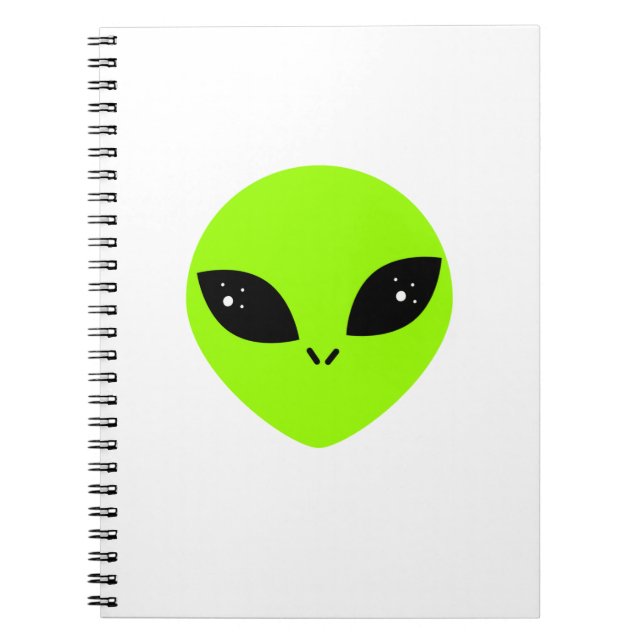 Caderno Espiral Alien  (Frente)