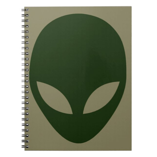 Caderno Espiral Alienígena (Frente)