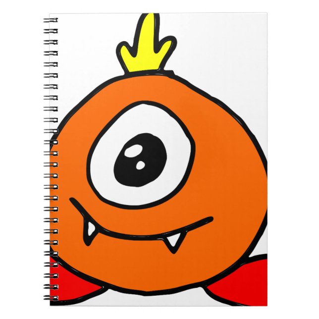 Caderno Espiral Alienígena (Frente)