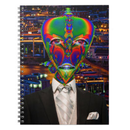 Caderno Espiral Alienígena Night Out