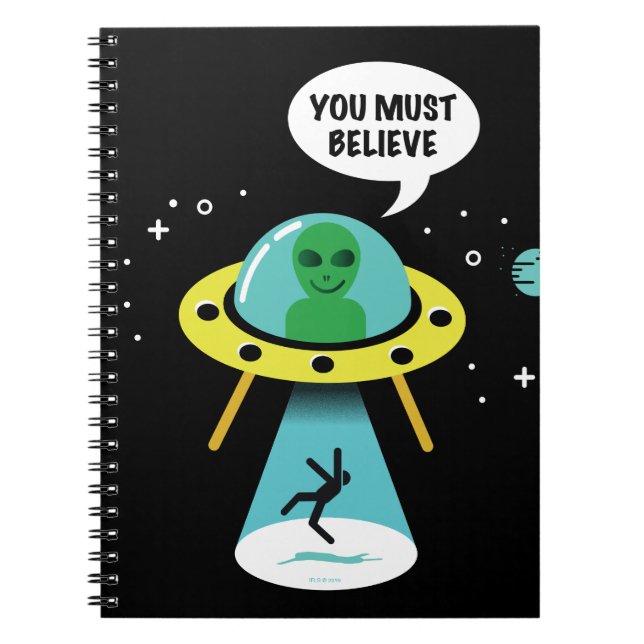 Caderno Espiral Aliens (Frente)