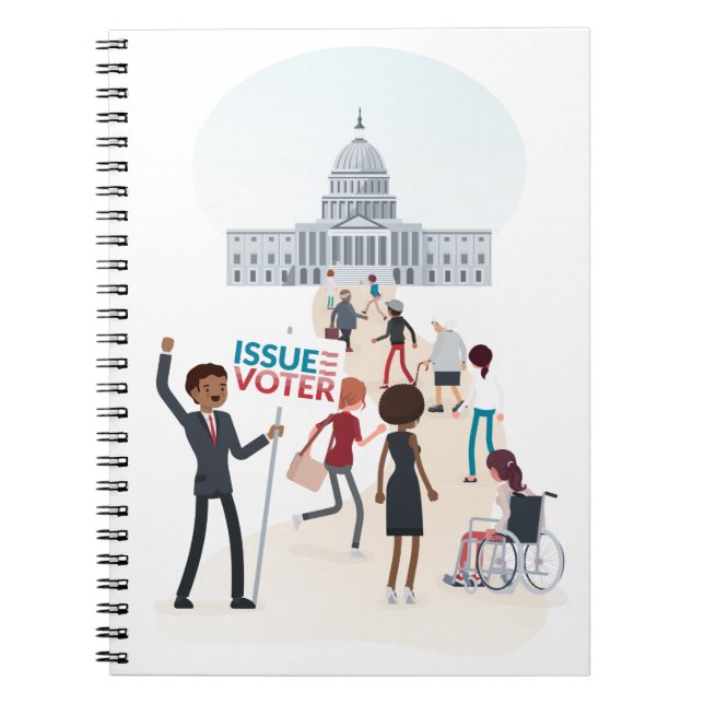 Caderno Espiral Alimentação para o notebook Pessoas (Frente)