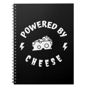 Caderno Espiral Alimentado Por Queijo