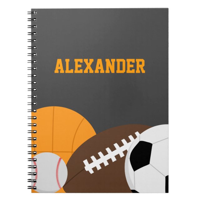 Caderno Espiral All Star (Frente)