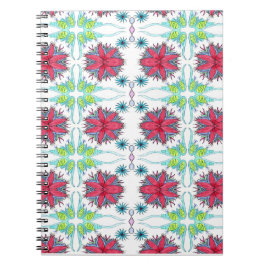 Caderno Espiral AllureArewa C/M em um notebook