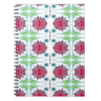 Caderno Espiral AllureArewa C/M em um notebook