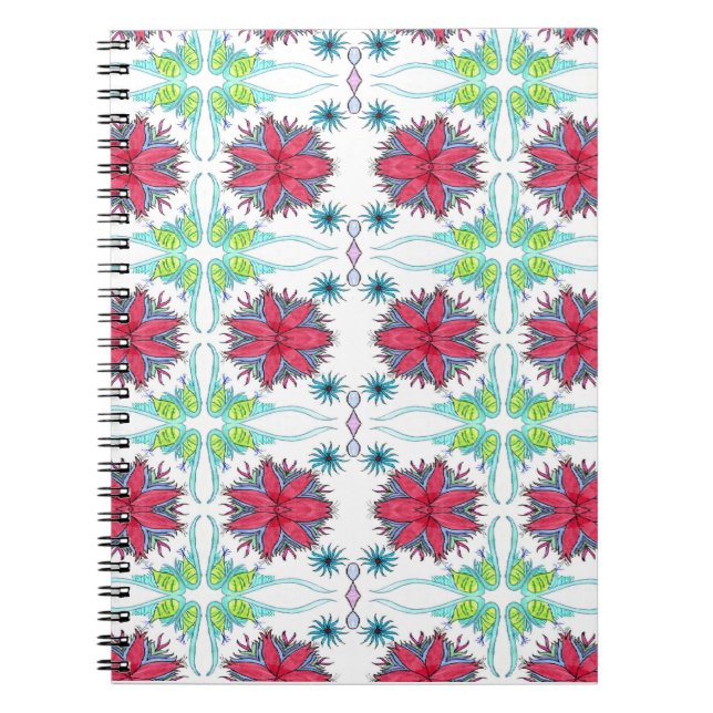 Caderno Espiral AllureArewa C/M em um notebook (Frente)