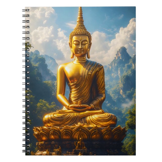 Caderno Espiral Alma Dourada do Sião (Frente)