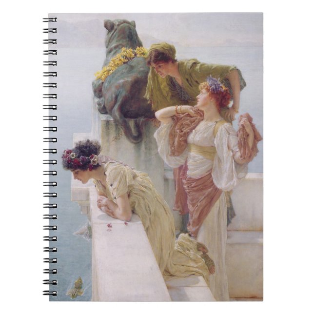 Caderno Espiral Alma-Tadema | um Coign de vantajoso, 1895 (Frente)