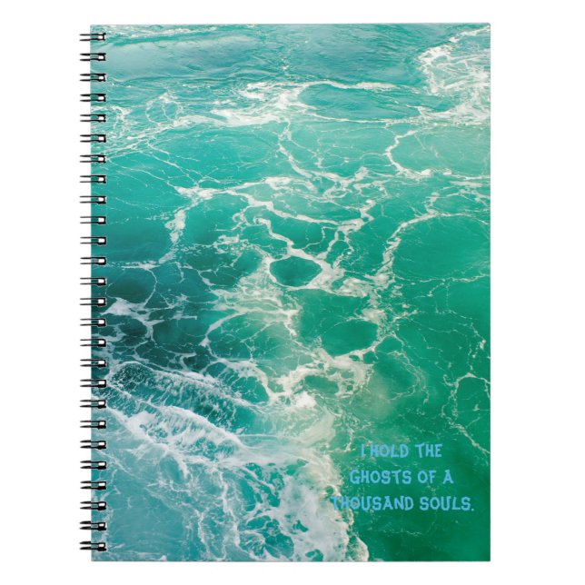 Caderno Espiral Almas do Mar 2 (Frente)