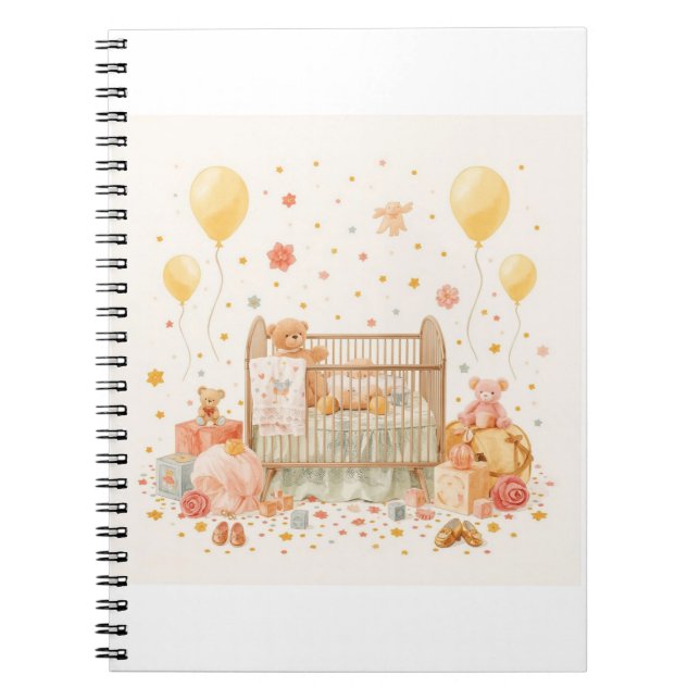 Caderno Espiral Almofada Decorativa (Frente)