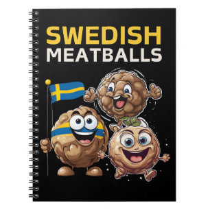 Caderno Espiral Almôndegas Suecas